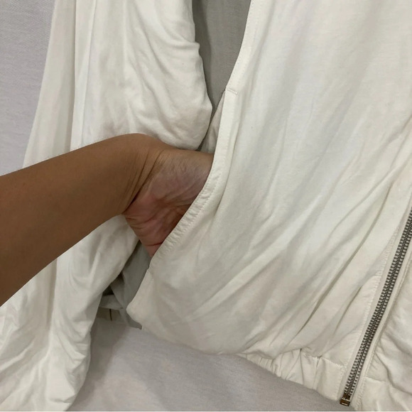 ZYIA Soft Stretch Color Block Zip Up Hooded Jacket size XL - Picture 7 of 9